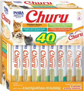 Inaba Cat Churu Purées - Chicken Variety Pack Harmony Pet Supplies Scarborough