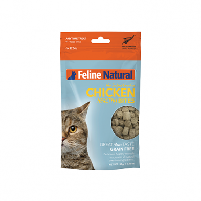 Feline Natural - Chicken Healthy Bites GF