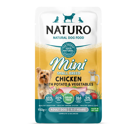 Naturo Adult Mini Grain Free Chicken with Potato and Vegetables