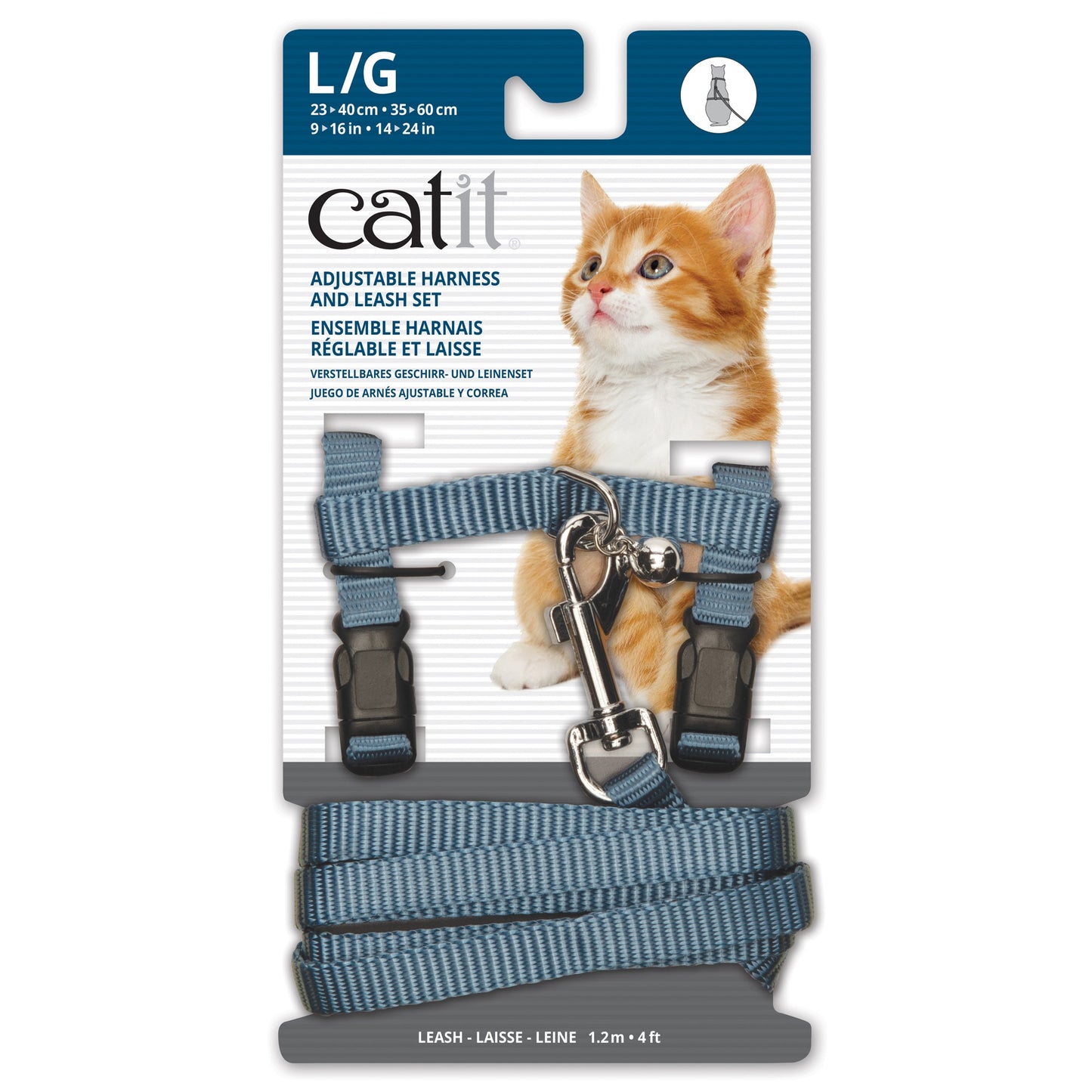 Catit Adjustable Nylon Harness & Leash Set Harmony Pet Supplies Scarborough