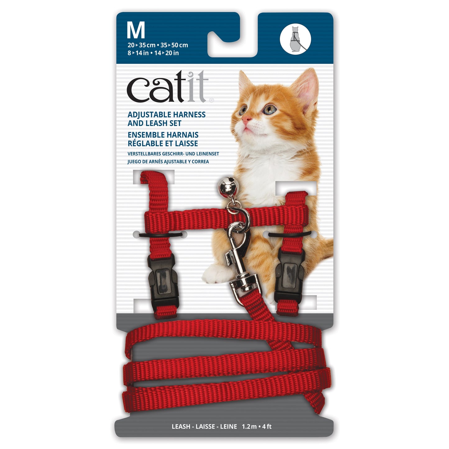 Catit Adjustable Nylon Harness & Leash Set Harmony Pet Supplies Scarborough