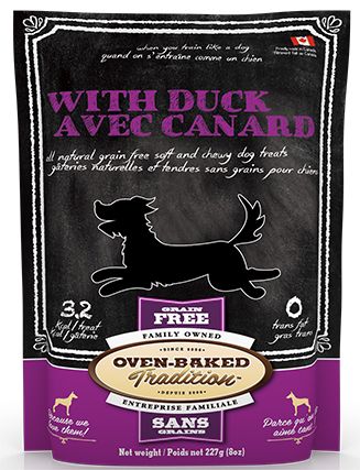 Oven-Baked Tradition Soft And Chewy Duck Dog